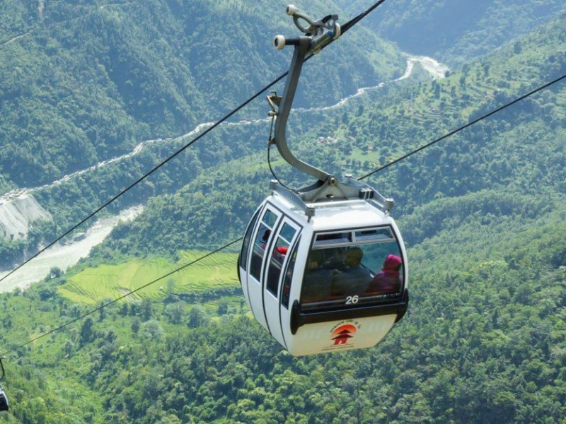 दसैँमा बन्द भएको मनकामना केबलकार सञ्चालनमा